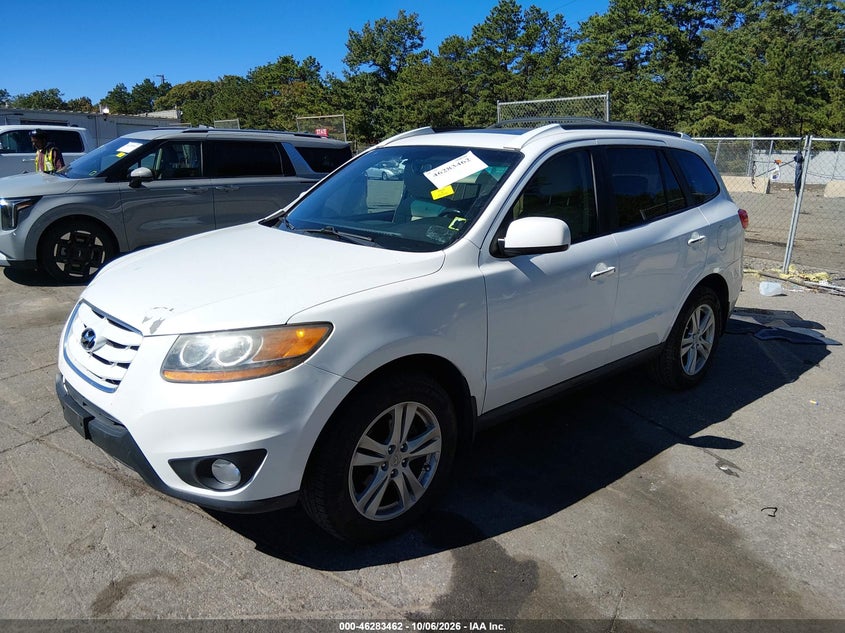Vin: 5xyzkdag9bg034133, lot: 46783608, hyundai santa fe limited v6 20112