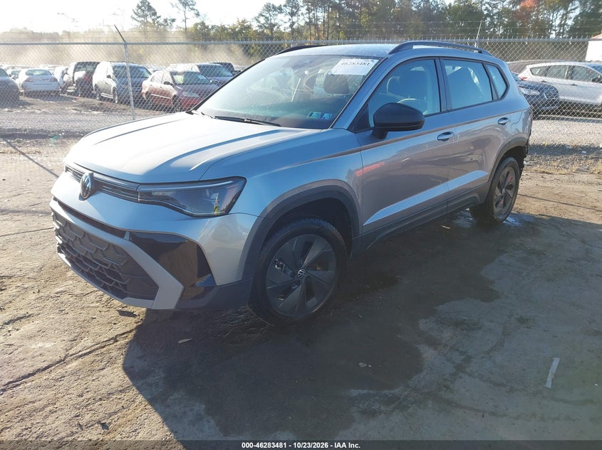 Vin: 3vv5c7b27sm029968, lot: 46783627, volkswagen taos 1.5t s 20252