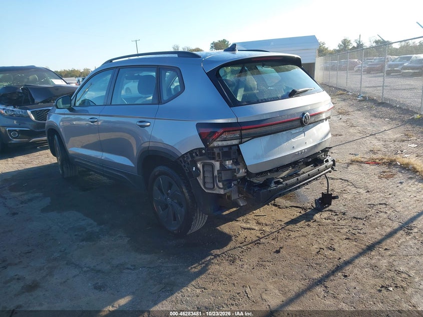 Vin: 3vv5c7b27sm029968, lot: 46783627, volkswagen taos 1.5t s 20253