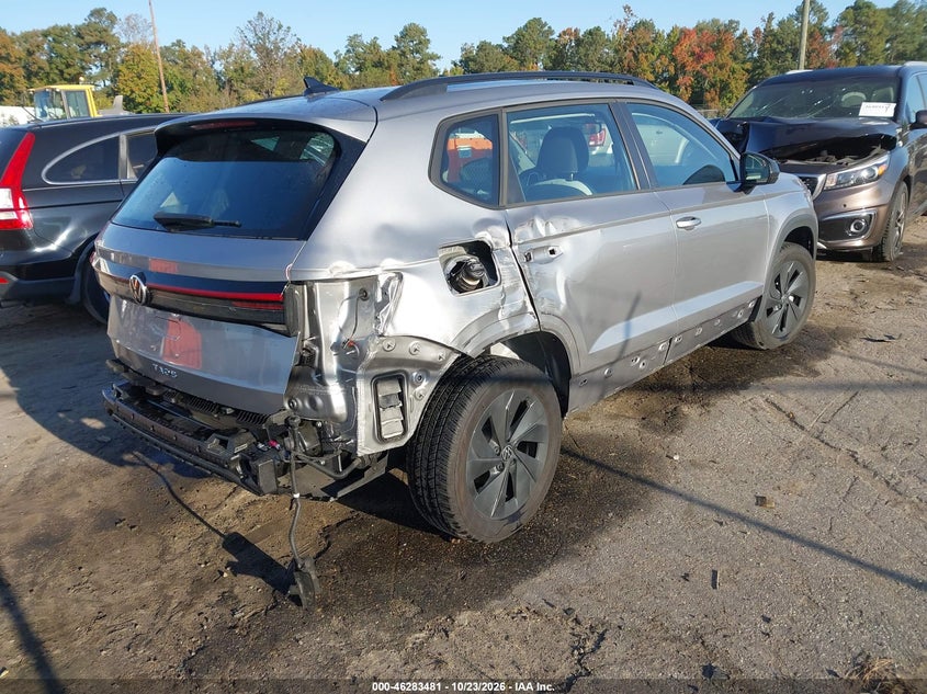 Vin: 3vv5c7b27sm029968, lot: 46783627, volkswagen taos 1.5t s 20254