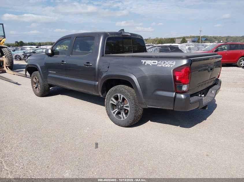 Vin: 3tmcz5an6jm160487, lot: 46783628, toyota tacoma trd sport 20183