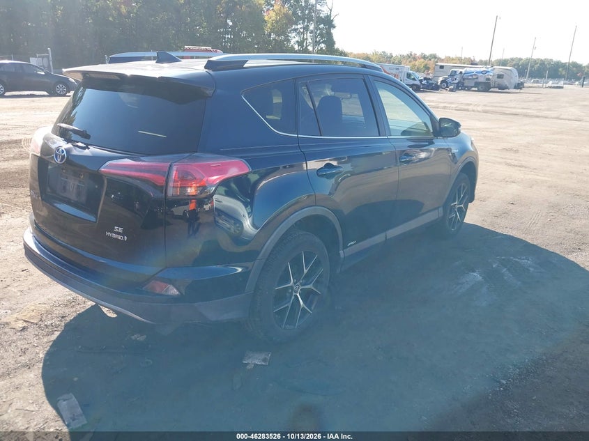 Vin: jtmjjrev3jd233939, lot: 46783672, toyota rav4 hybrid se 20184