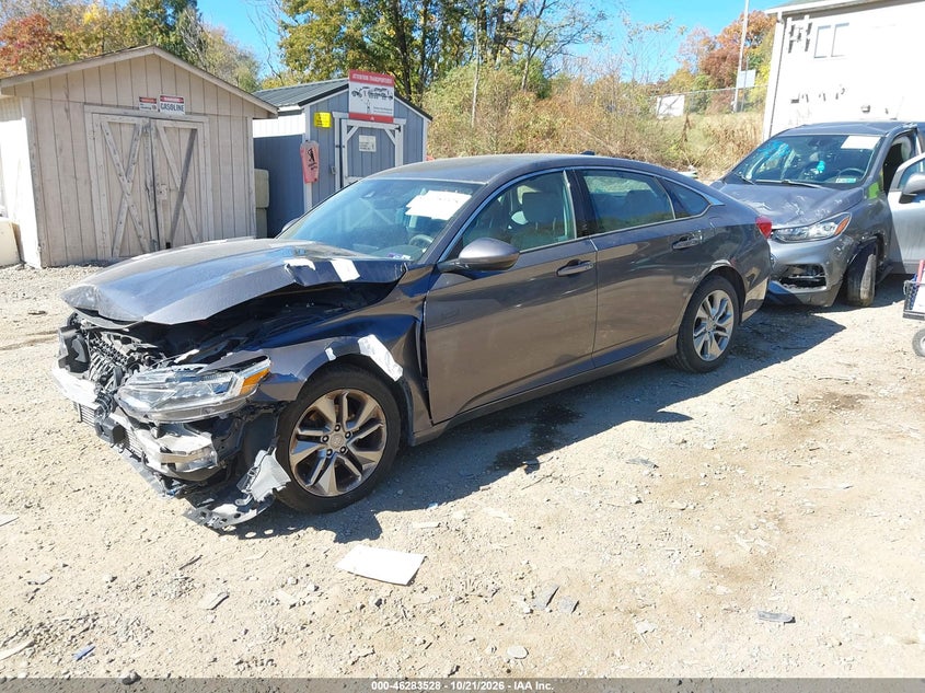 Vin: 1hgcv1f10ja061480, lot: 46783674, honda accord lx 20182