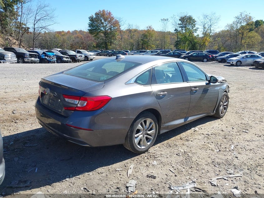 Vin: 1hgcv1f10ja061480, lot: 46783674, honda accord lx 20184