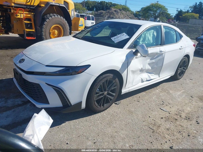 Vin: 4t1dbadk2tu565212, lot: 46783684, toyota camry se 20262