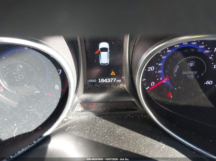 HYUNDAI SANTA FE 2013 VIN 5XYZUDLA3DG093152