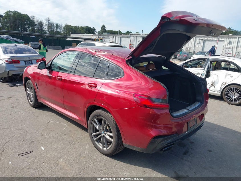 Vin: 5ux2v5c04l9b67613, lot: 46783699, bmw x4 m40i 20203