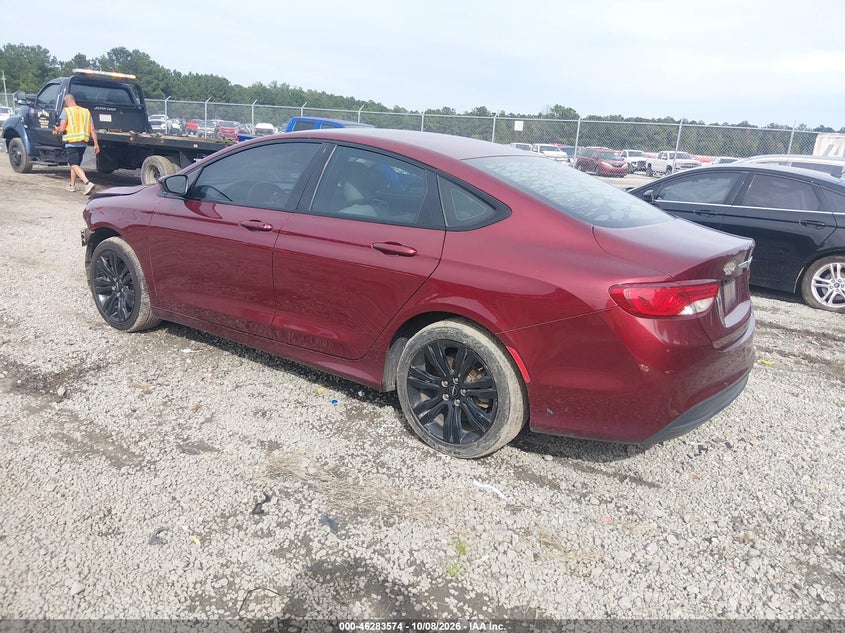 Vin: 1c3cccfb1hn508074, lot: 46783720, chrysler 200 touring 20173