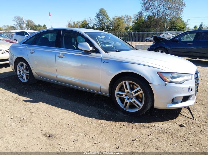 Vin: wauggafc4dn117233, lot: 46783725, audi a6 3.0t premium 20131