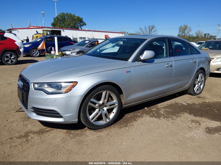 AUDI A6 2013 VIN WAUGGAFC4DN117233