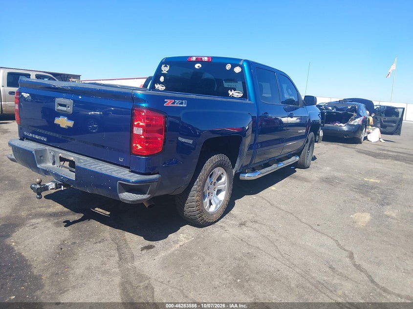 Vin: 3gcukrec1hg136387, lot: 46783732, chevrolet silverado 1500 2lt 20174