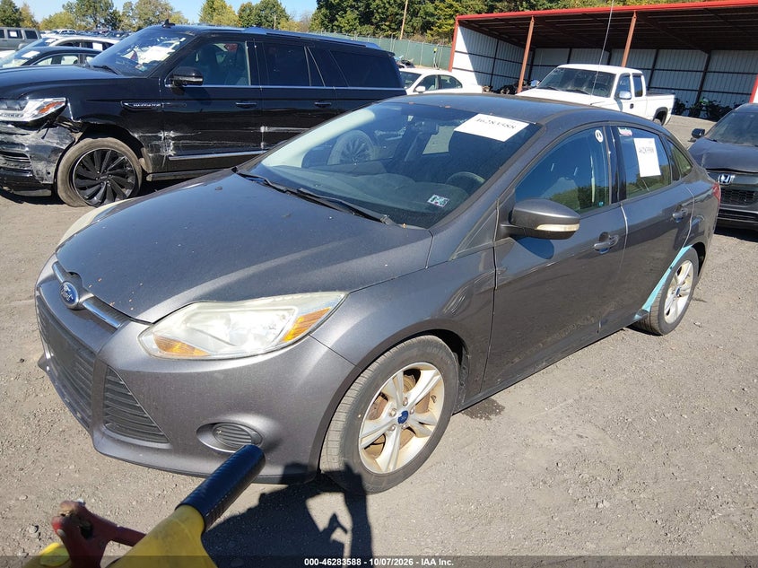 Vin: 1fadp3f25el125983, lot: 46783734, ford focus se 20142