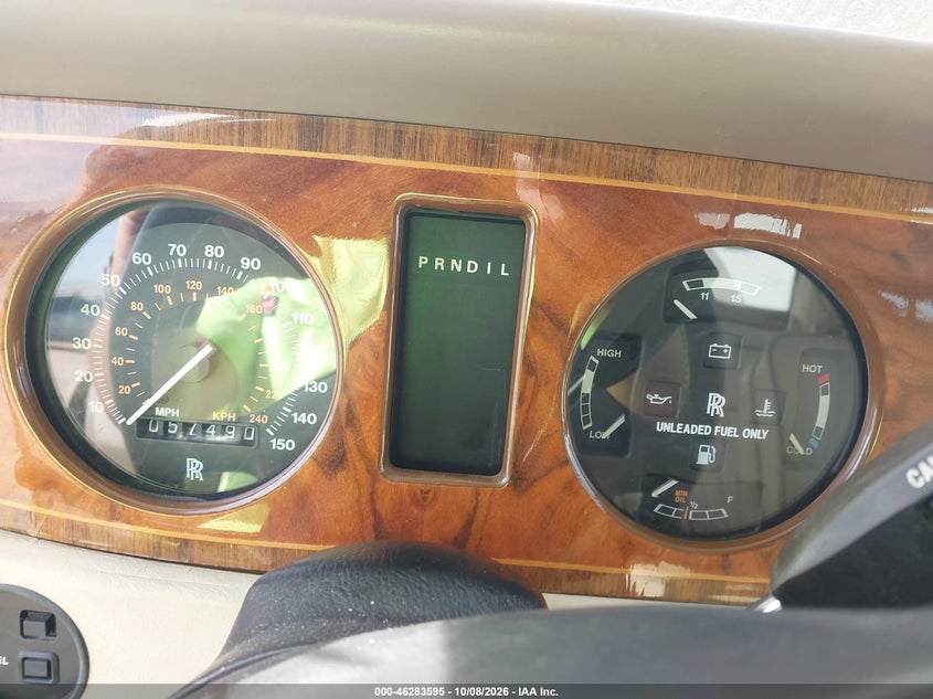 ROLLS-ROYCE SILVER SPUR 1991 VIN SCAZN02D3MCX35768