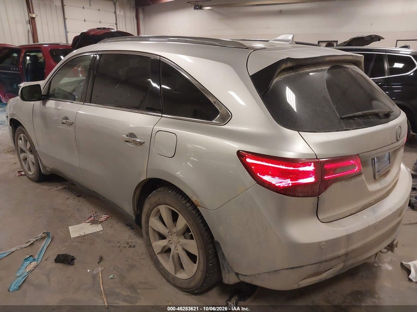 Vin: 5fryd4h86eb503824, lot: 46783767, acura mdx advance pkg w/entertainment pkg 20143