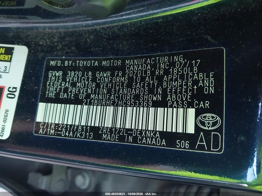TOYOTA COROLLA - zdjęcie 9