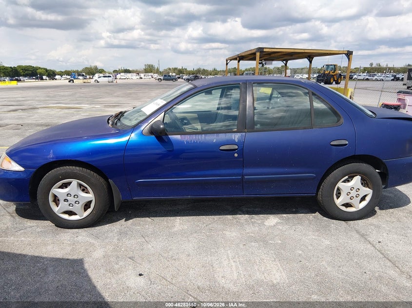 CHEVROLET CAVALIER 2002 VIN 1G1JC524927424448