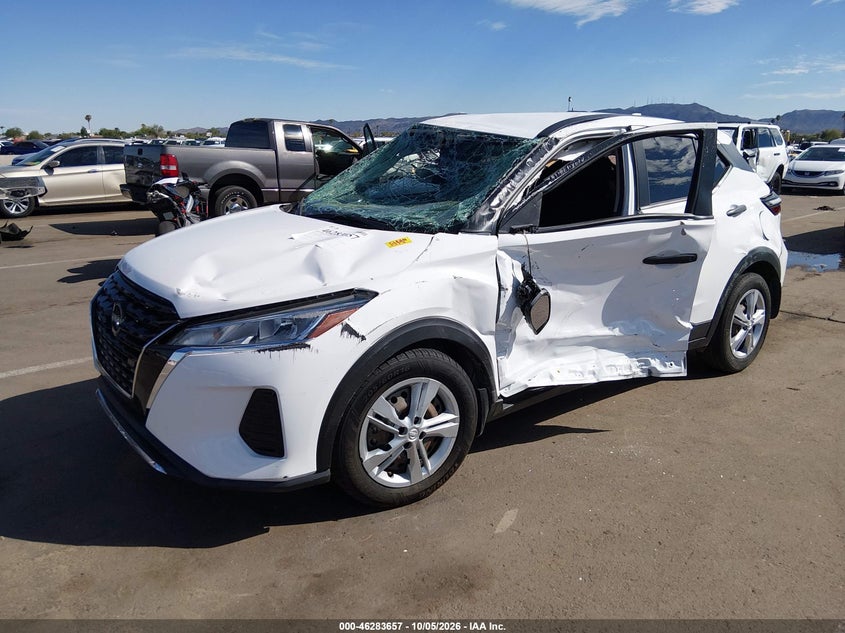 Vin: 3n1cp5bv4pl505330, lot: 46783803, nissan kicks s xtronic cvt 20232
