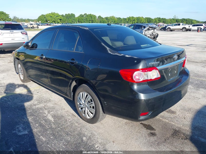 Vin: 2t1bu4ee7bc741909, lot: 46783815, toyota corolla le 20113