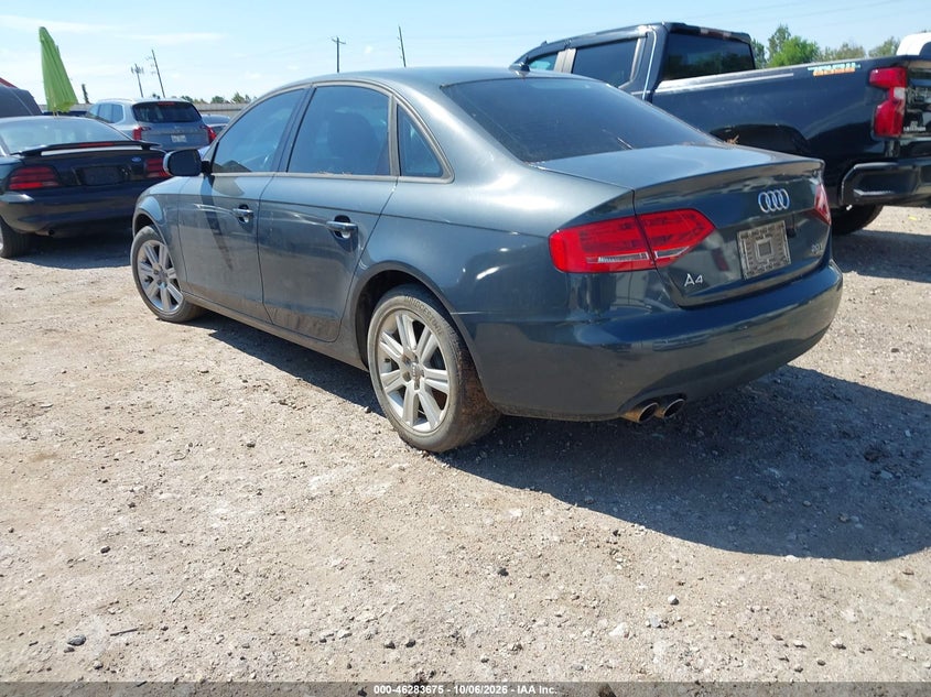 Vin: waubfafl7bn049584, lot: 46783821, audi a4 2.0t premium 20113