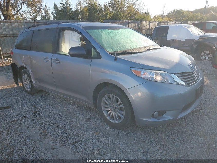 Vin: 5tdyk3dc0es489913, lot: 46783839, toyota sienna xle v6 8 passenger 2014 img_1