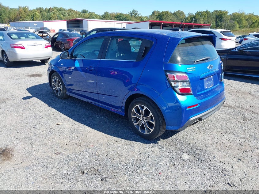 Vin: 1g1jd6sb8l4101917, lot: 46783853, chevrolet sonic fwd  lt 5-door 20203