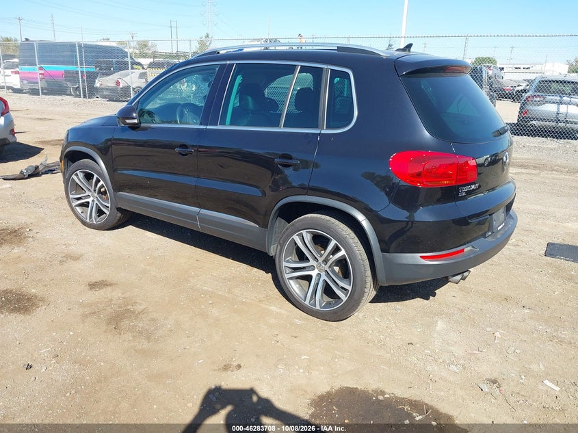 Vin: wvgwv7axxhw513065, lot: 46783854, volkswagen tiguan 2.0t sel 20173