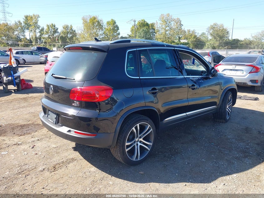 Vin: wvgwv7axxhw513065, lot: 46783854, volkswagen tiguan 2.0t sel 20174