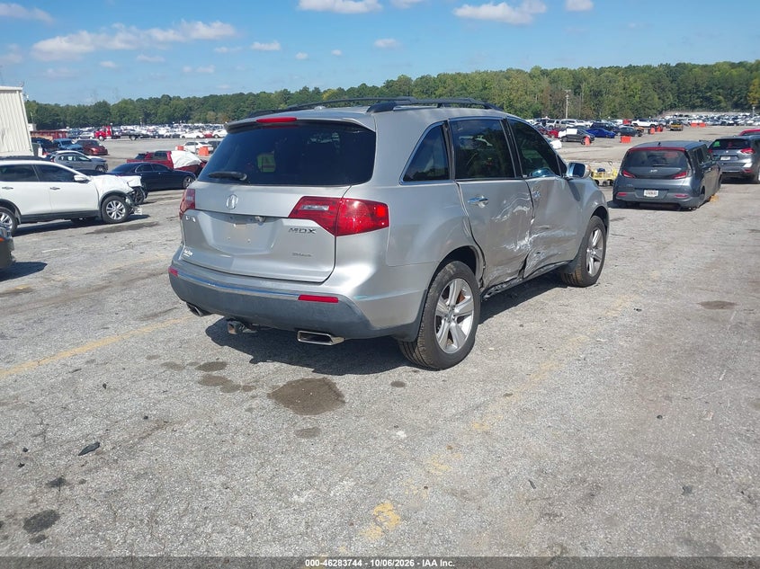 Vin: 2hnyd2h68ah500958, lot: 46783890, acura mdx technology package 20104