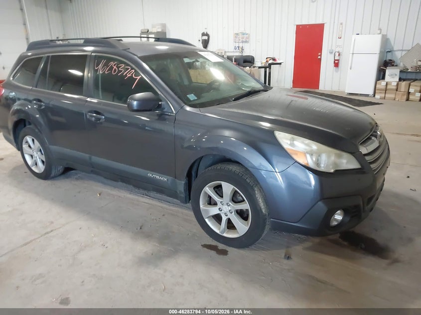 Vin: 4s4brccc6e3258434, lot: 46783940, subaru outback 2.5i premium 20141