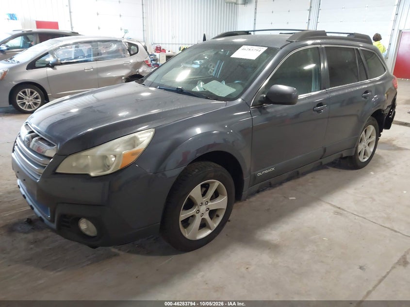 Vin: 4s4brccc6e3258434, lot: 46783940, subaru outback 2.5i premium 20142
