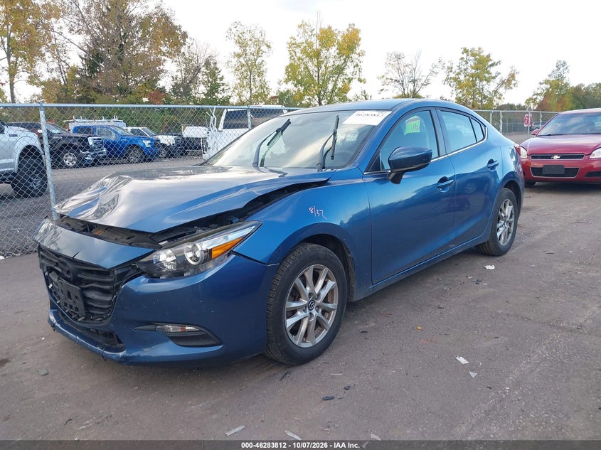 Vin: 3mzbn1u74jm189187, lot: 46783958, mazda mazda3 sport 20182