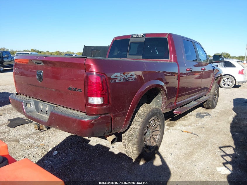 Vin: 3c6ur5nl4jg323219, lot: 46783962, ram 2500 laramie  4x4 6'4 box 20184