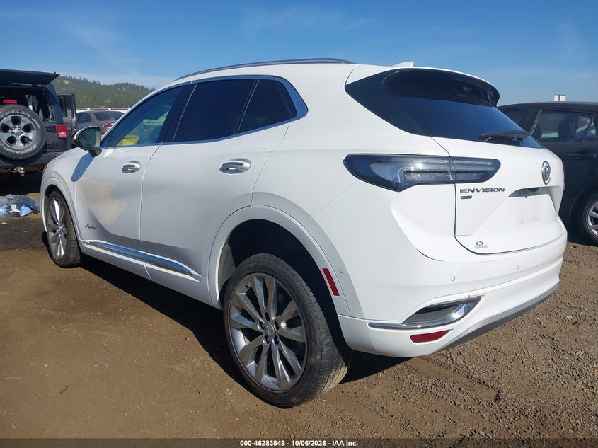 Vin: lrbfzsr49nd049312, lot: 46783995, buick envision awd avenir 20223