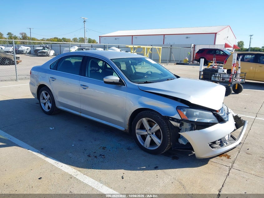 Vin: 1vwbp7a30dc006369, lot: 46783996, volkswagen passat 2.5l se 2013 img_1
