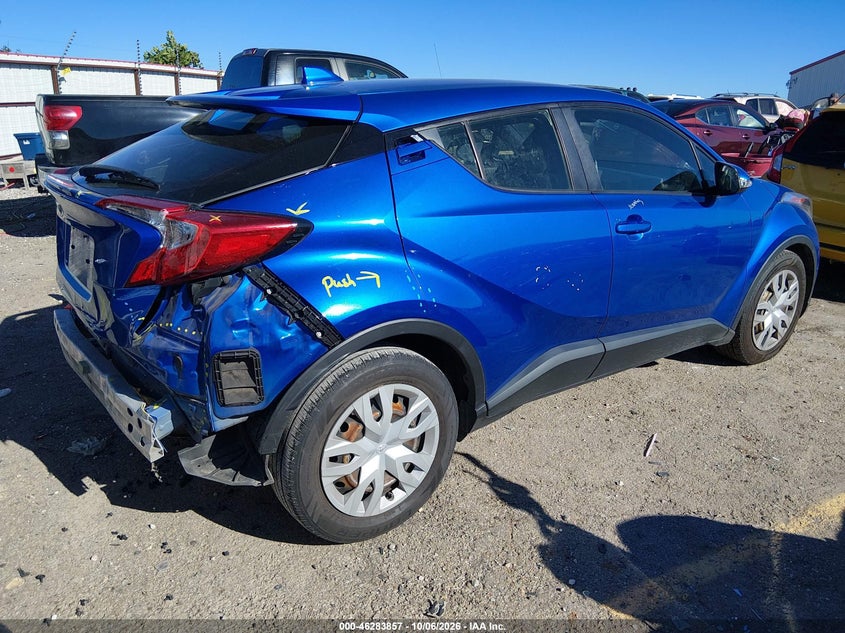 Vin: jtnkhmbx1k1044360, lot: 46784003, toyota c-hr le 20194