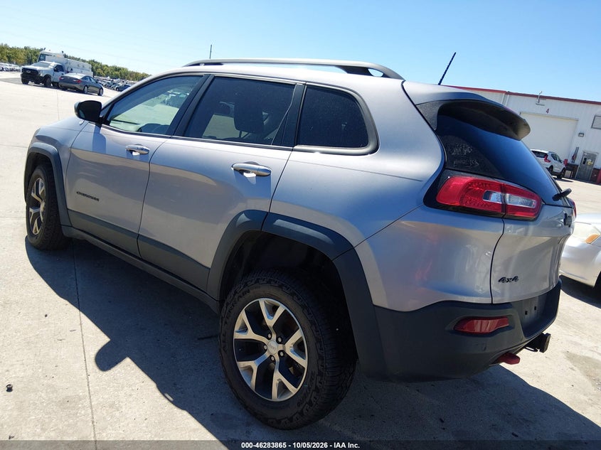 Vin: 1c4pjmbx4jd517700, lot: 46784011, jeep cherokee trailhawk 4x4 20183