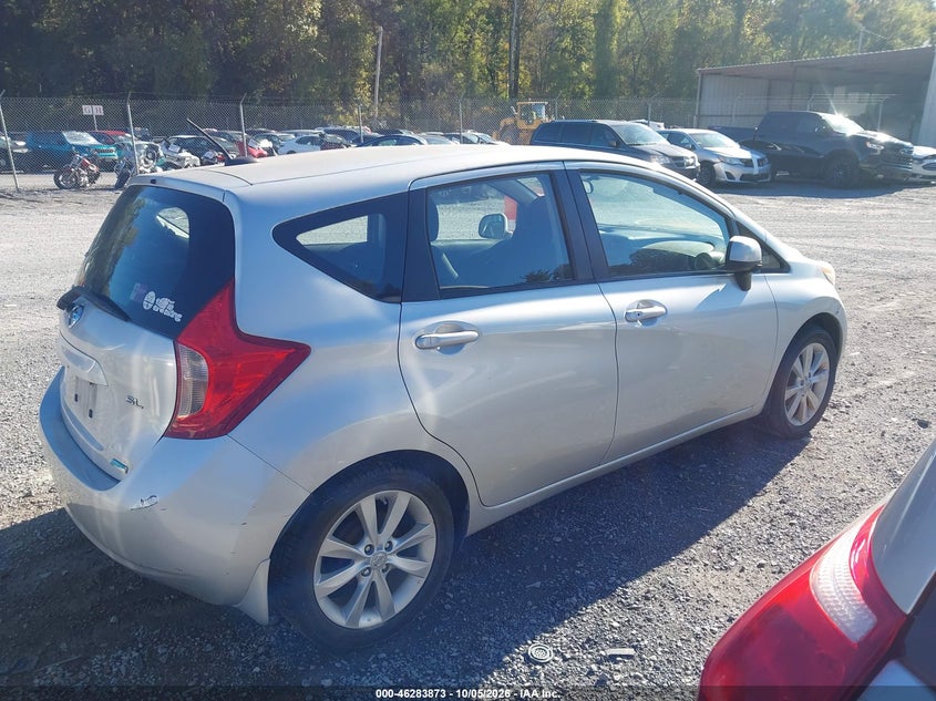 Vin: 3n1ce2cp3el366549, lot: 46784019, nissan versa note sv 20144