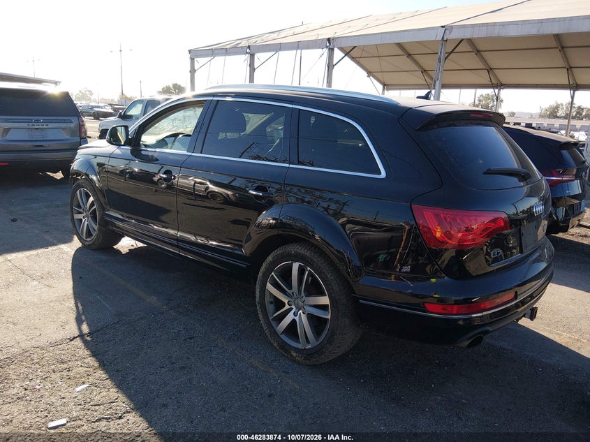 Vin: wa1lgafe6fd025563, lot: 46784020, audi q7 3.0t premium 20153