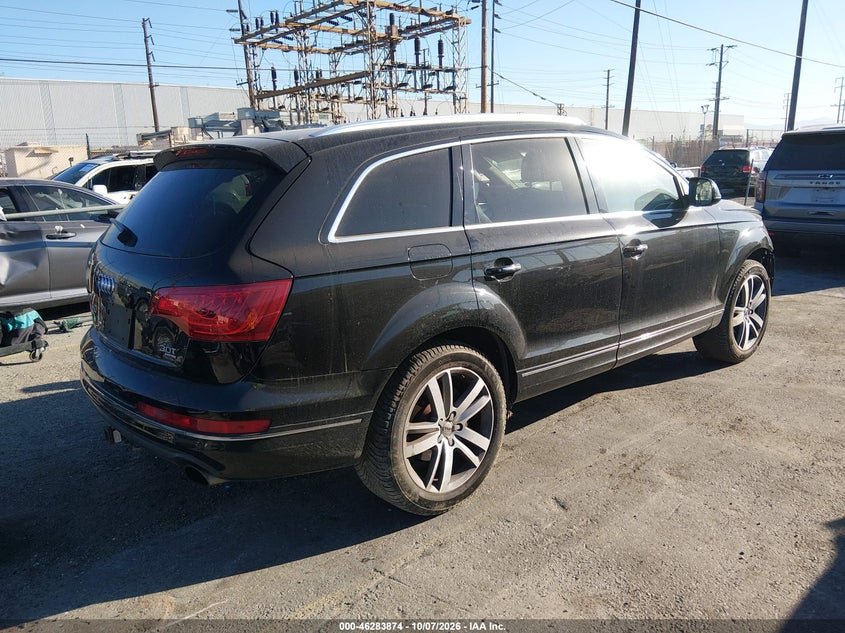 Vin: wa1lgafe6fd025563, lot: 46784020, audi q7 3.0t premium 20154