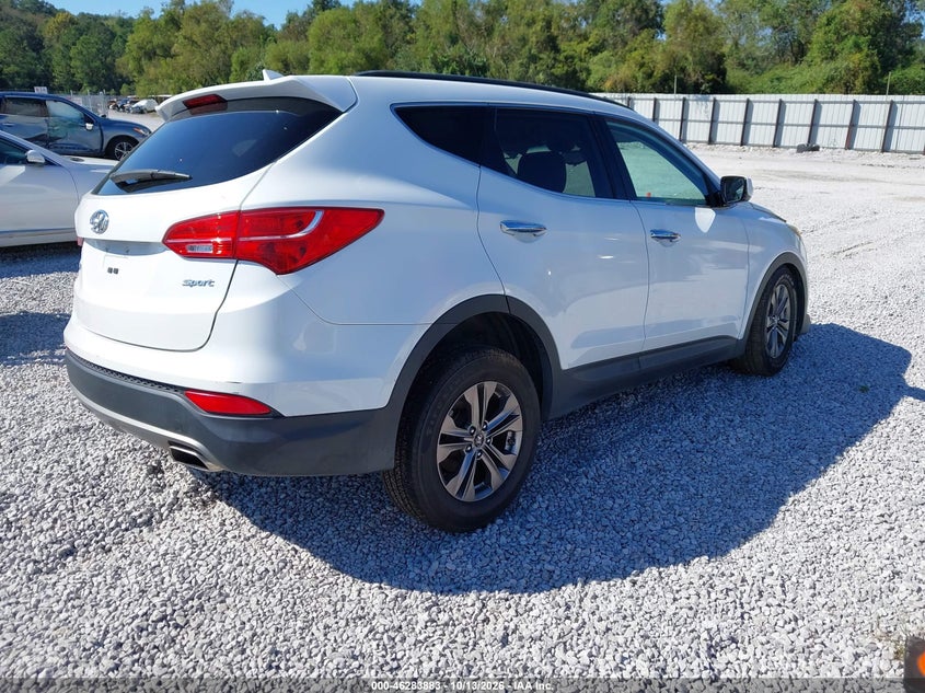 Vin: 5xyzu3lb3dg064379, lot: 46784028, hyundai santa fe sport 20134