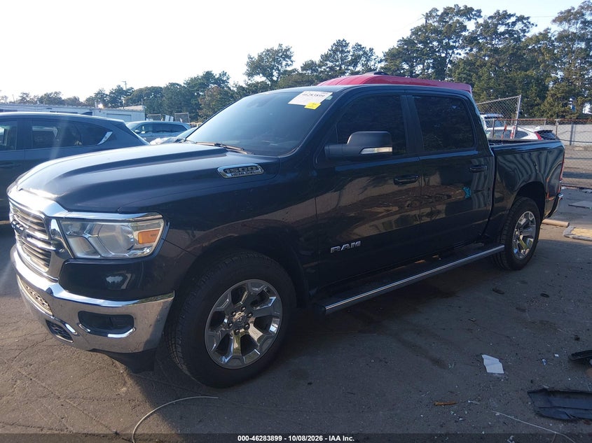 Vin: 1c6srfft4mn719772, lot: 46784045, ram 1500 big horn  4x4 5'7 box 20212