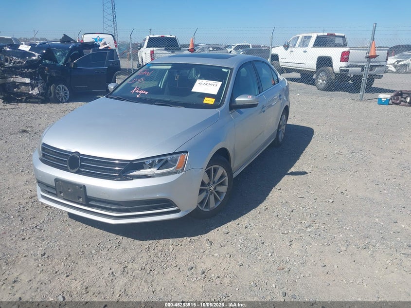 Vin: 3vwd17aj4fm319290, lot: 46784061, volkswagen jetta 1.8t se 20152