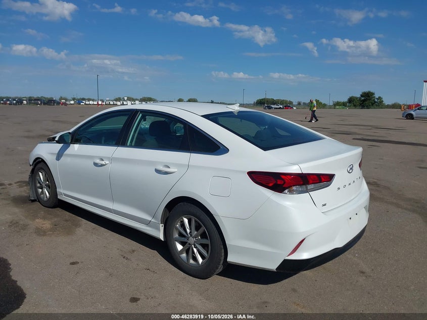 Vin: 5npe24af4kh771058, lot: 46784065, hyundai sonata se 20193