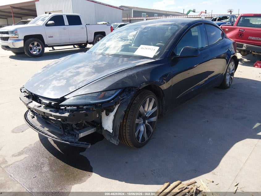 Vin: 5yj3e1ea9rf721695, lot: 46784070, tesla model 3 long range dual motor all-wheel drive/rear-wheel drive 20242