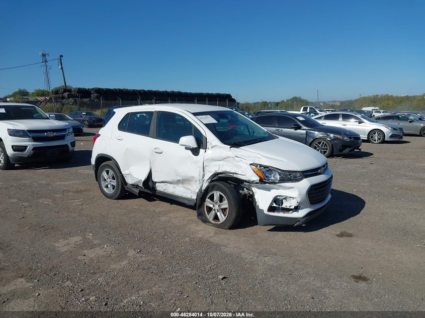 Vin: 3gncjnsb1jl229899, lot: 46784160, chevrolet trax ls 20181