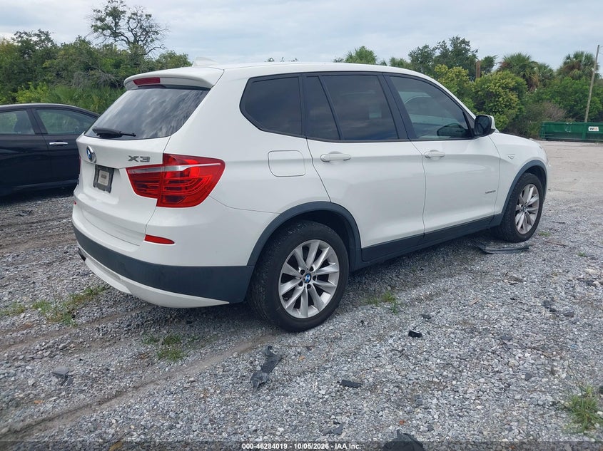 Vin: 5uxwx9c5xd0a29742, lot: 46784165, bmw x3 xdrive28i 20134