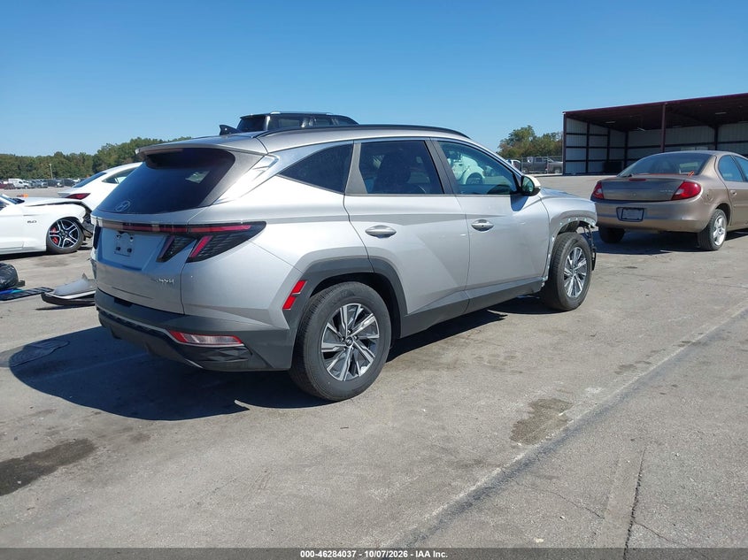Vin: km8jbca17nu014061, lot: 46784183, hyundai tucson hybrid blue 20224