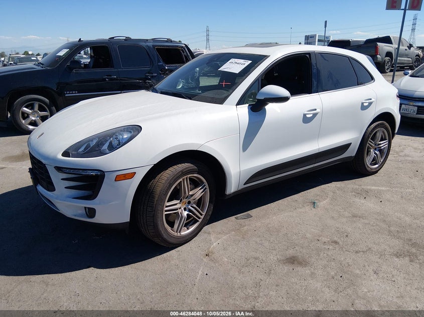 Vin: wp1ab2a5xflb74510, lot: 46784194, porsche macan s 20152