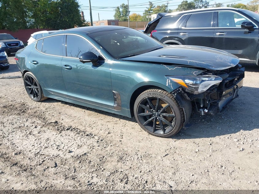 Vin: knae55lc7p6136589, lot: 46784213, kia stinger gt2 20231