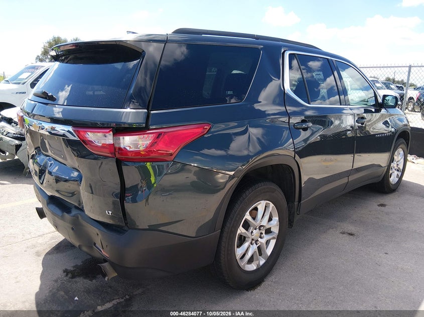 Vin: 1gnergkw9kj308973, lot: 46784223, chevrolet traverse 1lt 20194
